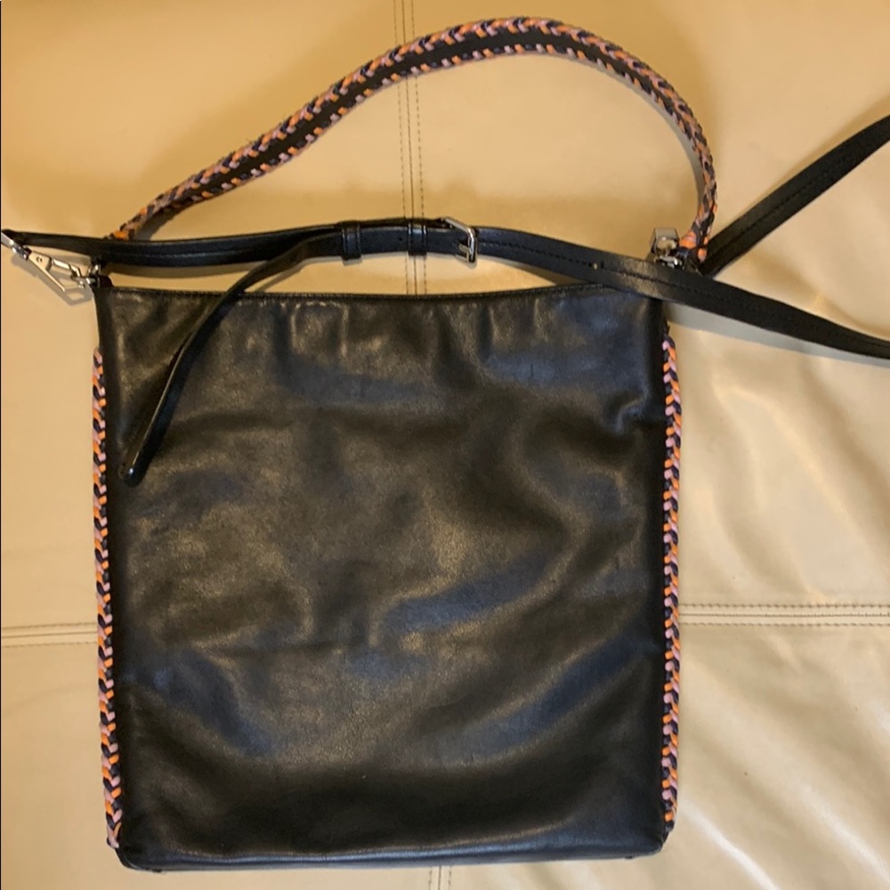 SALE Rebecca Minkoff small Rebel Boho Leather Tote 12 x 11